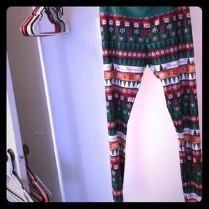 Christmas leggings